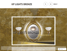 Tablet Screenshot of kplightsbronze.com